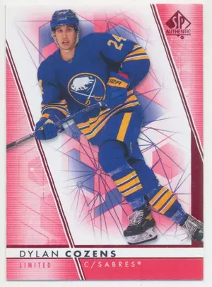 2022-23 SP AUTHENTIC - DYLAN COZENS #24 LIMITED RED