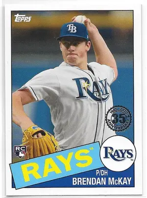 2020 Topps 35th Anniversary #85-96 Brendan McKay