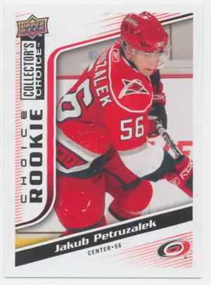 2009-10 COLLECTOR'S CHOICE - JAKUB PETRUZALEK #245 CHOICE ROOKIES