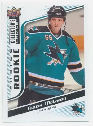 2009-10 COLLECTOR'S CHOICE - FRAZER McLAREN #286 CHOICE ROOKIES