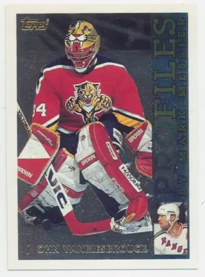 1995-96 TOPPS - JOHN VANBIESBROUCK #PF-9 PROFILES