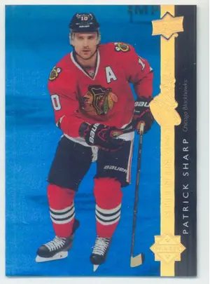 2014-15 UPPER DECK - PATRICK SHARP #SS-35 SHINING STARS ROYAL BLUE