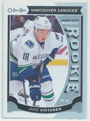 2015-16 UPPER DECK - JAKE VIRTANEN #U16 MARQUEE ROOKIE O-PEE-CHEE UPDATE