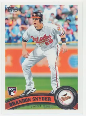 2011 Topps - Brandon Snyder #213 RC