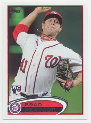 2012 Topps - Brad Peacock #275 RC