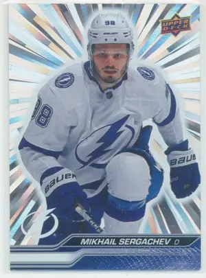 2023-24 UPPER DECK - MIKHAIL SERGACHEV #416 OUTBURST