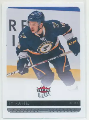 2014-15 FLEER ULTRA - TY RATTIE #166 RC