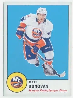 2012-13 O-PEE-CHEE - MATT DONOVAN #584 MARQUEE ROOKIE RETRO