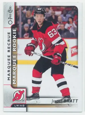 2017-18 O-PEE-CHEE - JESPER BRATT #627 MARQUEE ROOKIE