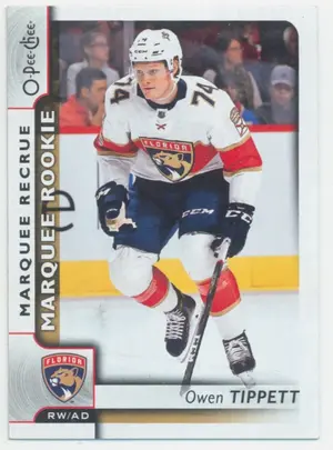2017-18 O-PEE-CHEE - OWEN TIPPETT #642 MARQUEE ROOKIE