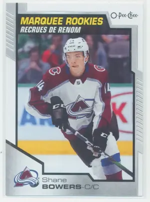 2020-21 O-PEE-CHEE - SHANE BOWERS #634 MARQUEE ROOKIES