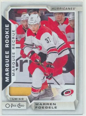 2018-19 O-PEE-CHEE - WARREN FOEGELE #521 MARQUEE ROOKIE