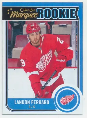 2014-15 O-PEE-CHEE - LANDON FERRARO #516 MARQUEE ROOKIE