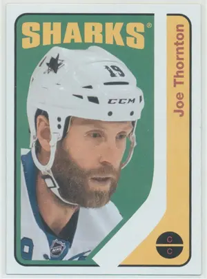 2014-15 O-PEE-CHEE - JOE THORNTON #42 RETRO