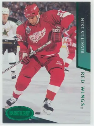 1993-94 PARKHURST - MIKE SILLINGER #331 EMERALD ICE