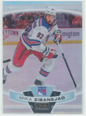 2019-20 O-PEE-CHEE PLATINUM - MIKA ZIBANEJAD #32 RAINBOW