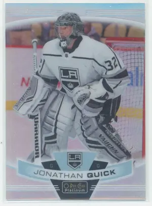 2019-20 O-PEE-CHEE PLATINUM - JONATHAN QUICK #40 RAINBOW