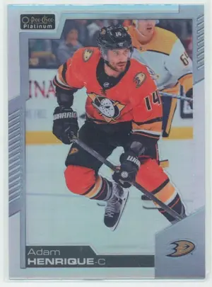 2020-21 O-PEE-CHEE PLATINUM - ADAM HENRIQUE #81 RAINBOW