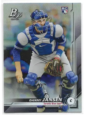 2019 Bowman Platinum #14 Danny Jansen RC