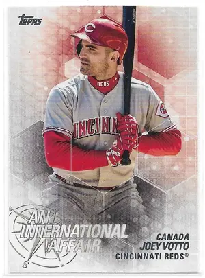 2018 Topps Update An International Affair #IA-4 Joey Votto
