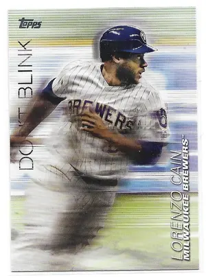 2018 Topps Update Don't Blink #DB-14 Lorenzo Cain