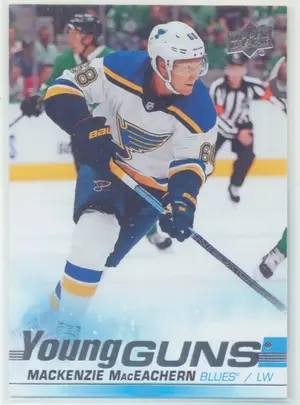 2019-20 UPPER DECK - MACKENZIE MacEACHERN #212 YOUNG GUNS
