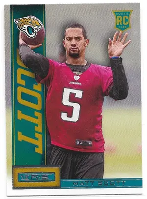 2013 Rookies & Stars #168 Matt Scott RC