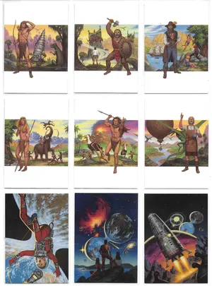 1995 FPG David Mattingly Fantasy Art Cards - Complete 90-card Set