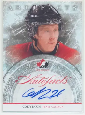 2012-13 ARTIFACTS - CODY EAKIN #A-CE AUTOFACTS