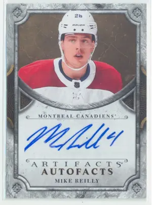 2018-19 ARTIFACTS - MIKE REILLY #A-MR AUTOFACTS