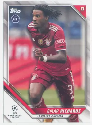 2021-22 Topps UEFA Champions League - Omar Richards #184 Rookie