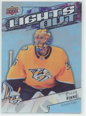 2018-19 OVERTIME - PEKKA RINNE #LO-19 LIGHTS OUT
