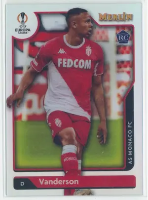 2021-22 Topps Merlin Collection Chrome UCL - Vanderson #61 Rookie Refractor Parallel