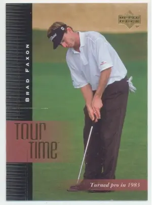 2001 Upper Deck - Brad Faxon #181 Tour Time