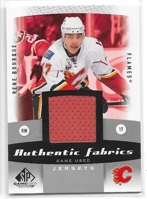2010-11 SP Game Used Authentic Fabrics #AF-RB Rene Bourque
