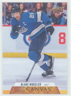 2020-21 UPPER DECK - BLAKE WHEELER #C208 UD CANVAS