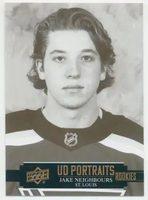 2021-22 UPPER DECK - JAKE NEIGHBOURS #P-42 UD PORTRAITS