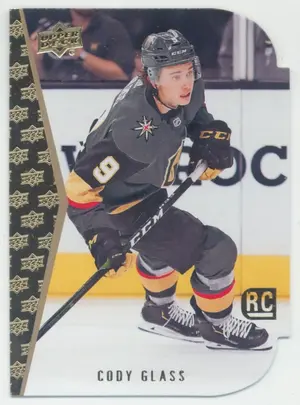2019-20 UPPER DECK - CODY GLASS #14 ROOKIE TRIBUTE DIE-CUTS