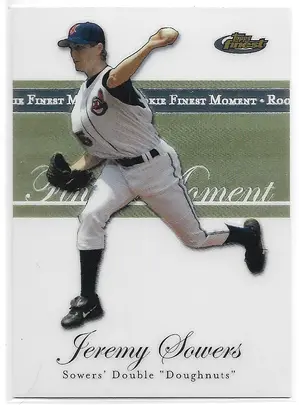 2007 Finest Rookie Finest Moment #RFM-JS Jeremy Sowers