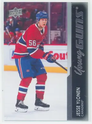 2021-22 UPPER DECK - JESSE YLONEN #485 YOUNG GUNS