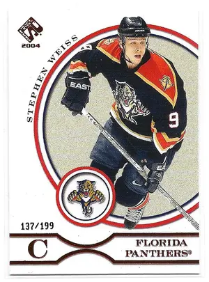 2003-04 Private Stock Reserve Red #44 Stephen Weiss (137/199)