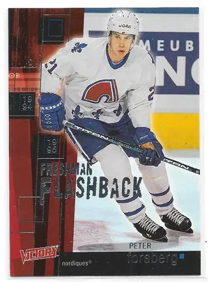 2003-04 Victory Freshman Flashback #FF12 Peter Forsberg