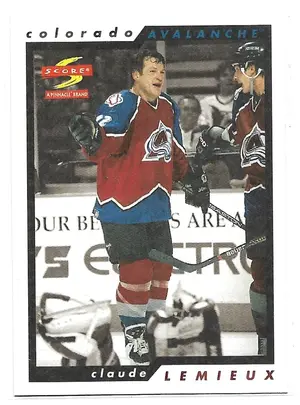 1996-97 Score Golden Blades #116 Claude Lemieux