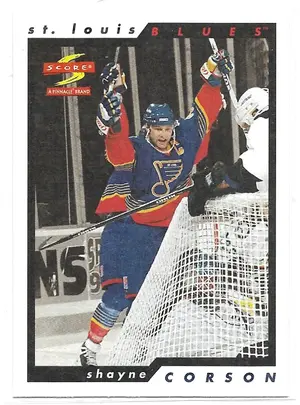 1996-97 Score Golden Blades #78 Shayne Corson