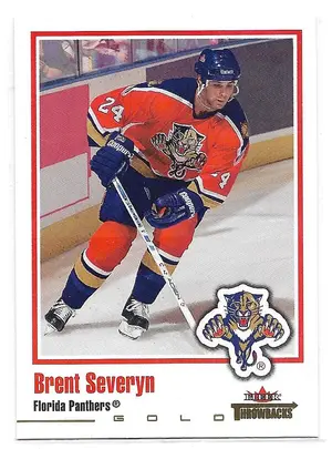2002-03 Fleer Throwbacks Gold #77G Brent Severyn