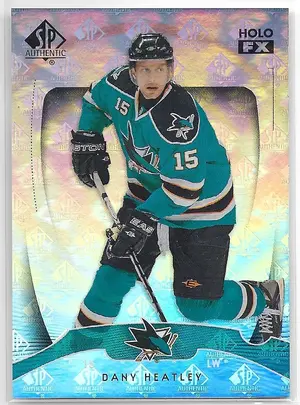 2009-10 SP Authentic Holo FX #FX5 Dany Heatley