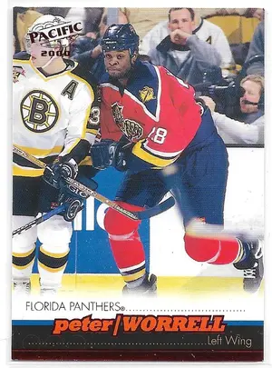 1999-00 Pacific Red #184 Peter Worrell