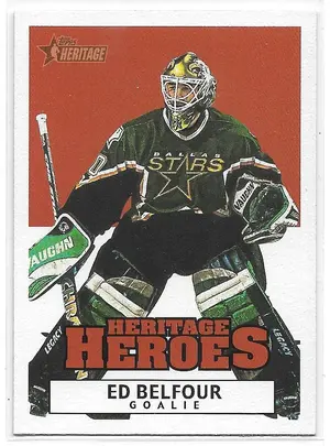 2000-01 Topps Heritage Heroes #HH17 Ed Belfour