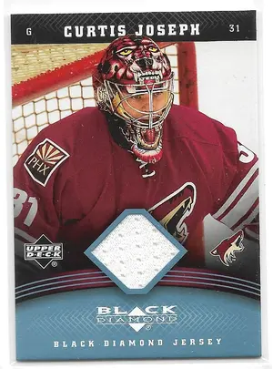 2006-07 Black Diamond Jerseys #J-CJ Curtis Joseph