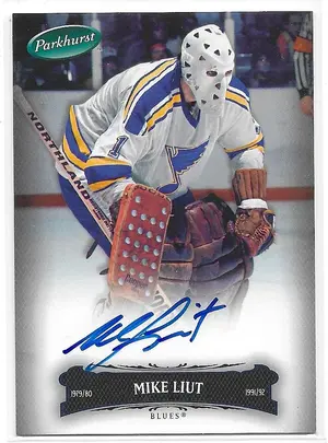 2006-07 Parkhurst Autographs #67 Mike Liut